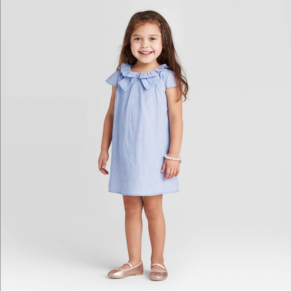 Toddler Girls' Short Sleeve Dress 4T Just One You
